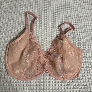 VS Lace Underwire Push-Up Bra Without Padding